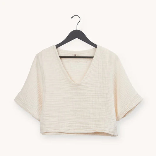 Crinkle Crop Top - One Size