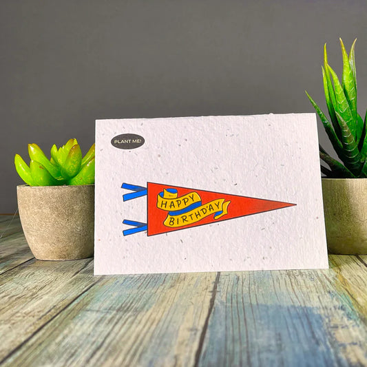 Birthday-Flyer Greeting Card