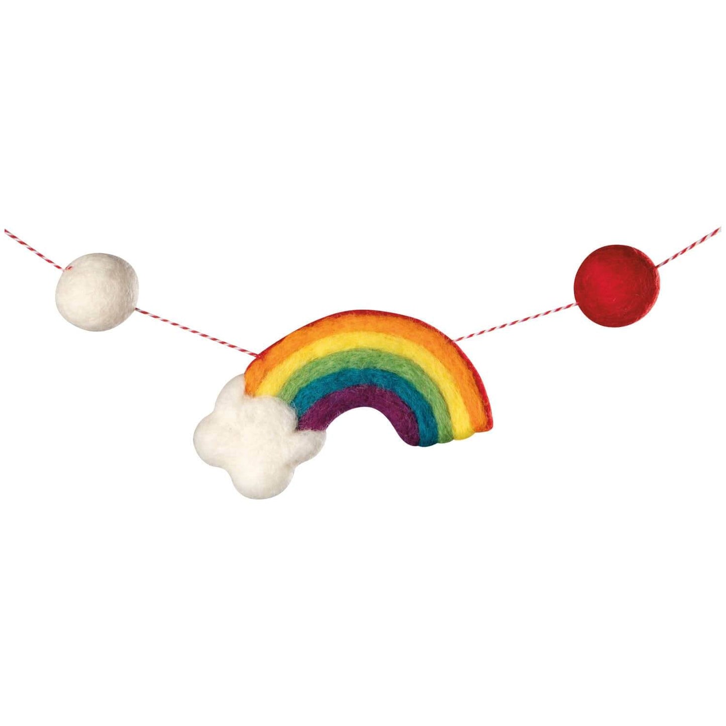 Felted Wool Garland - Love is Love-Home-Pretty Clean Shop