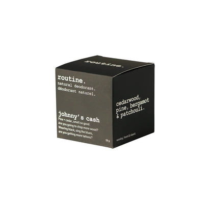 Johnny’s Cash - Routine Natural Deodorant VEGAN