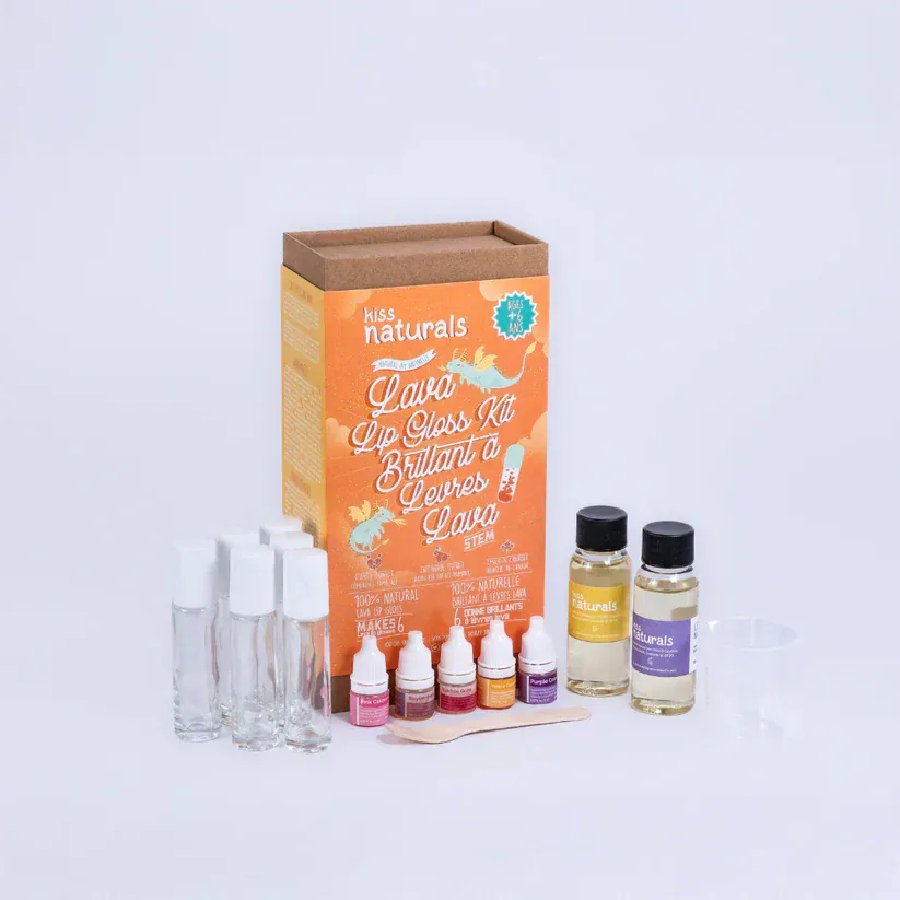 DIY Lava Lip Gloss Kit for Kids | prettycleanshop
