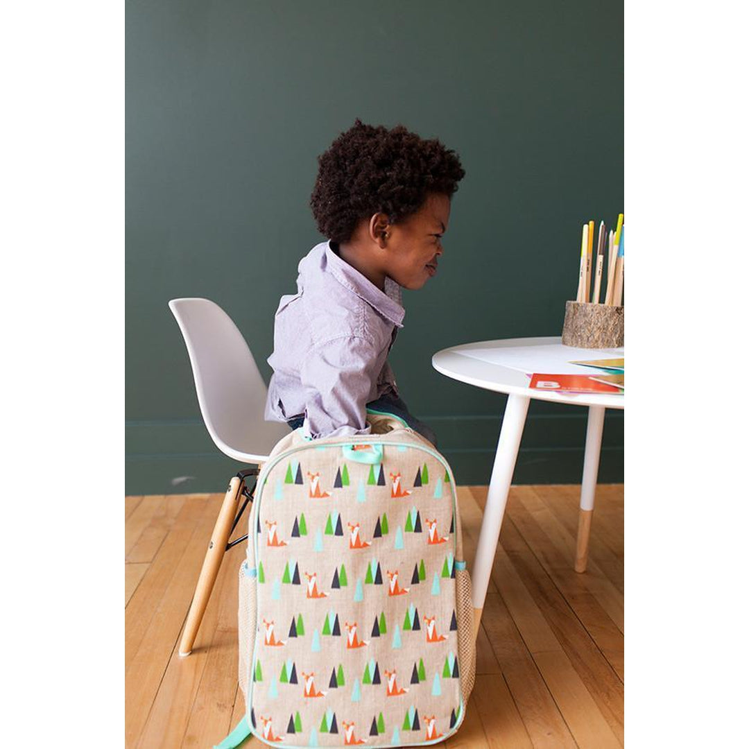 Kids Linen Backpack Backpacks by SoYoung