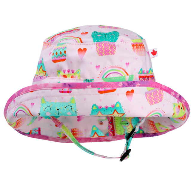 Kitty Cactus Adjustable Sun Hat by Snug as a Bug