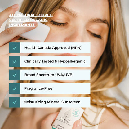 Tinted Ultra Natural Sunscreen Stick - SPF 50 -14g | prettycleanshop