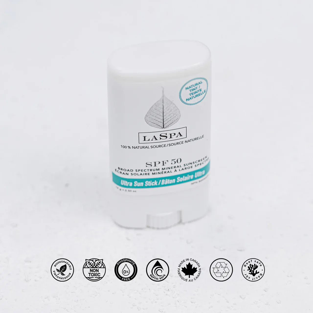 Tinted Ultra Natural Sunscreen Stick - SPF 50 -14g | prettycleanshop