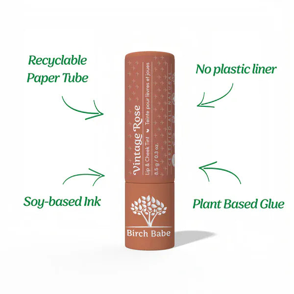 Lip and Cheek Tint - Vintage Rose | prettycleanshop