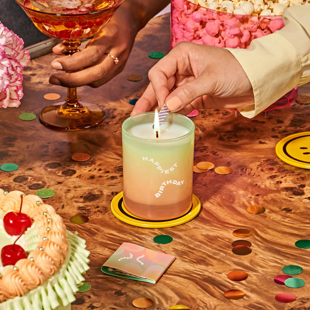 LOHN Happiest Birthday Candle