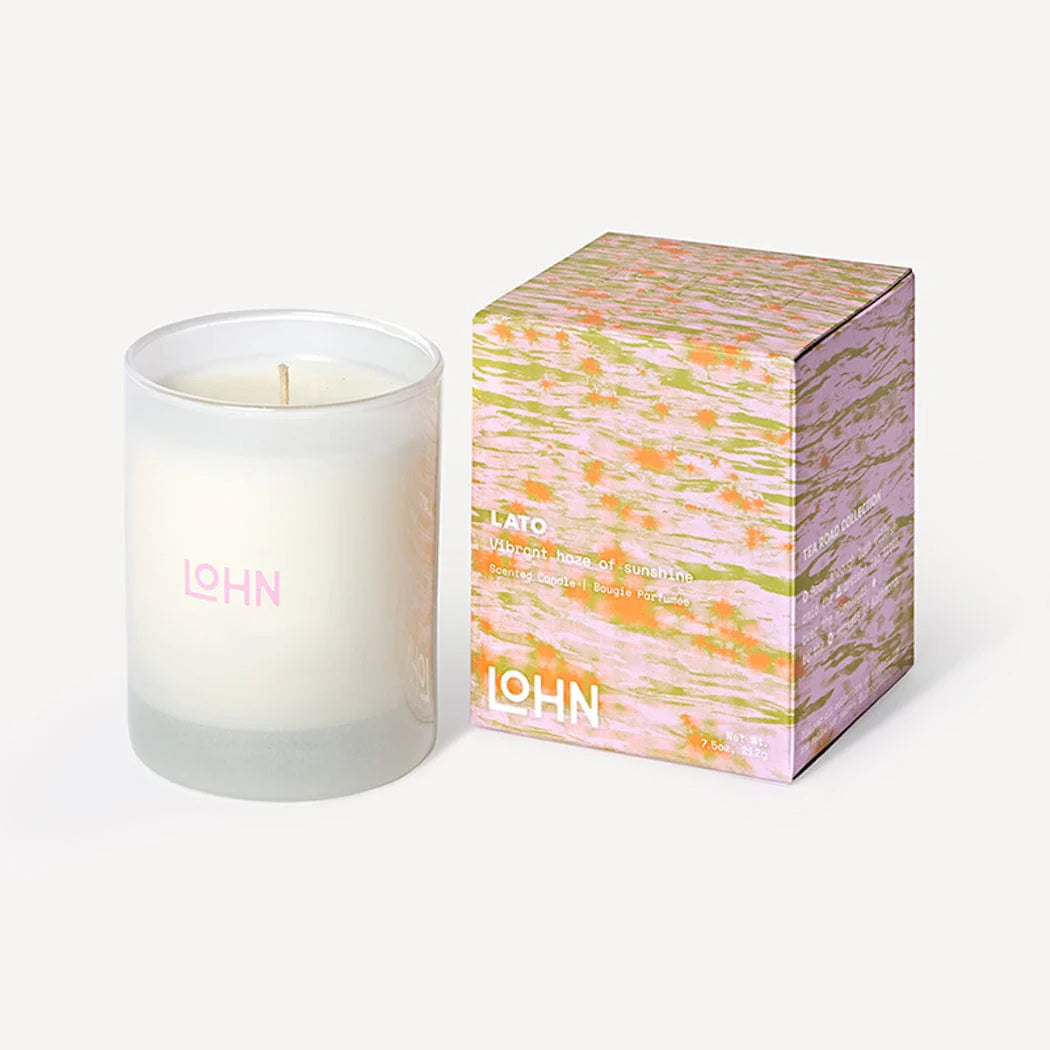 LATO / Lemon & Tonka Bean Candle
