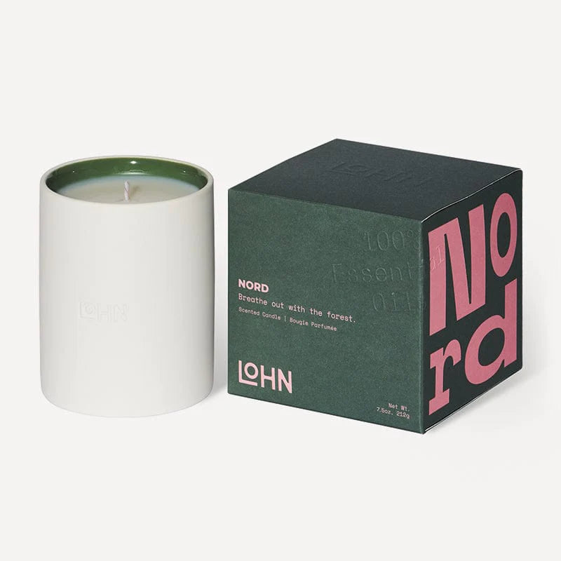 LOHN NORD / Black Spruce & Pine Candle - Forage Collection