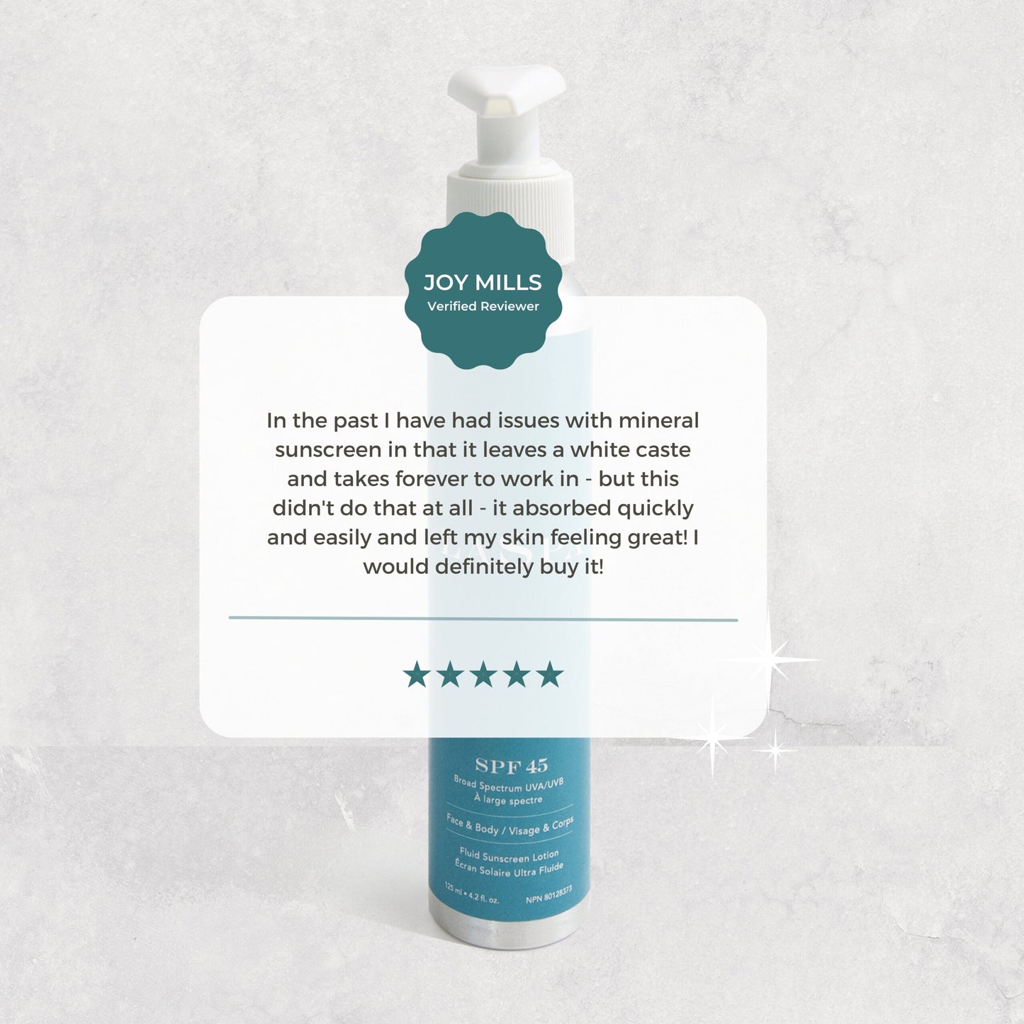 Mineral Sunscreen Lotion SPF 45