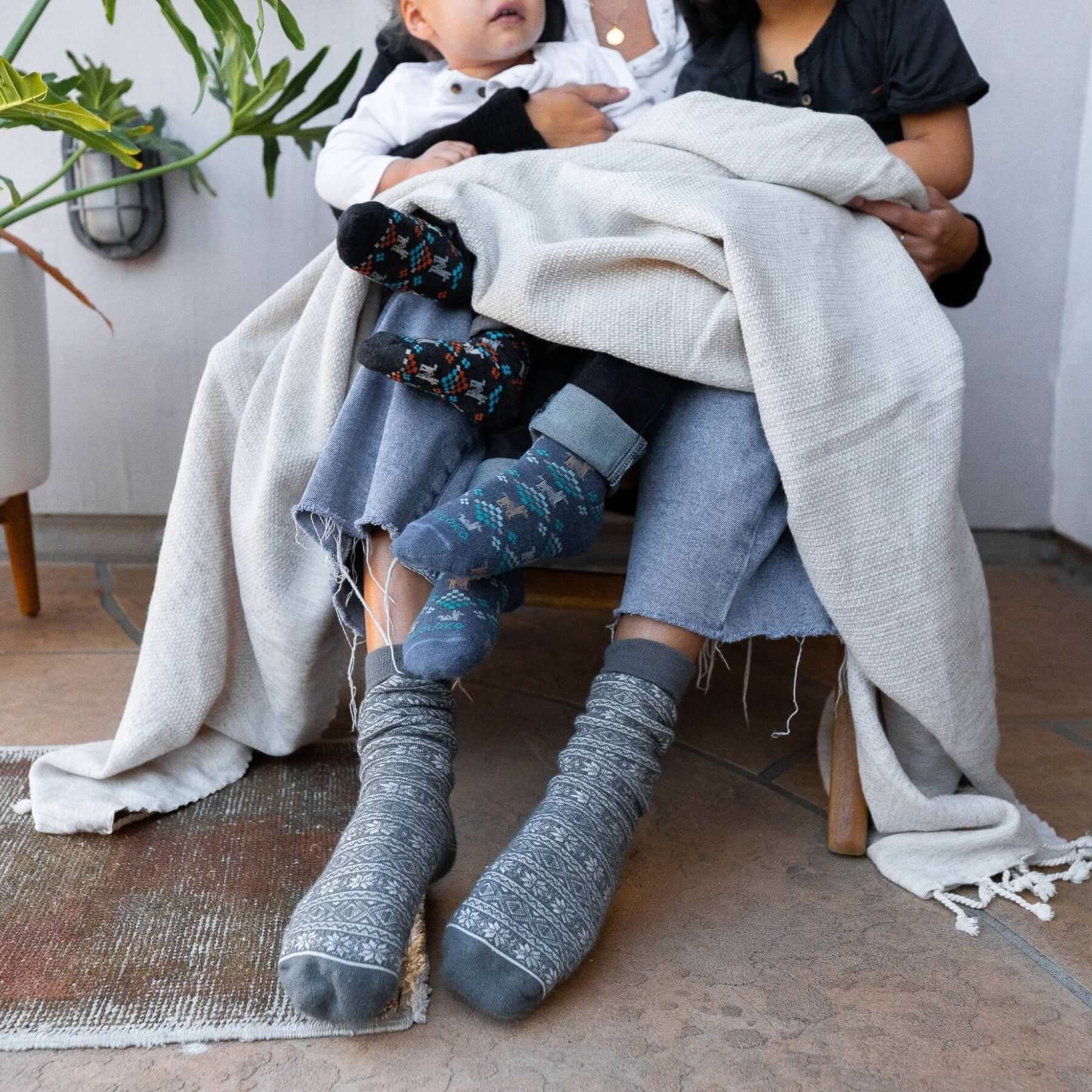 Lambswool Throw Blanket - Sand Staple