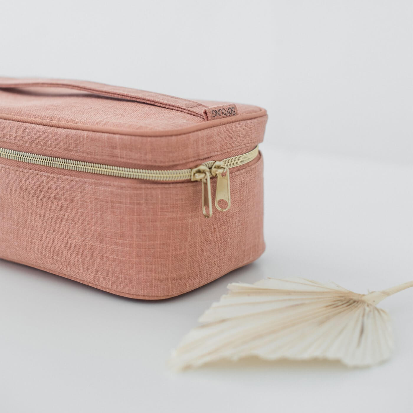 Linen Beauty Essentials Poche - Muted Clay - by SoYoung