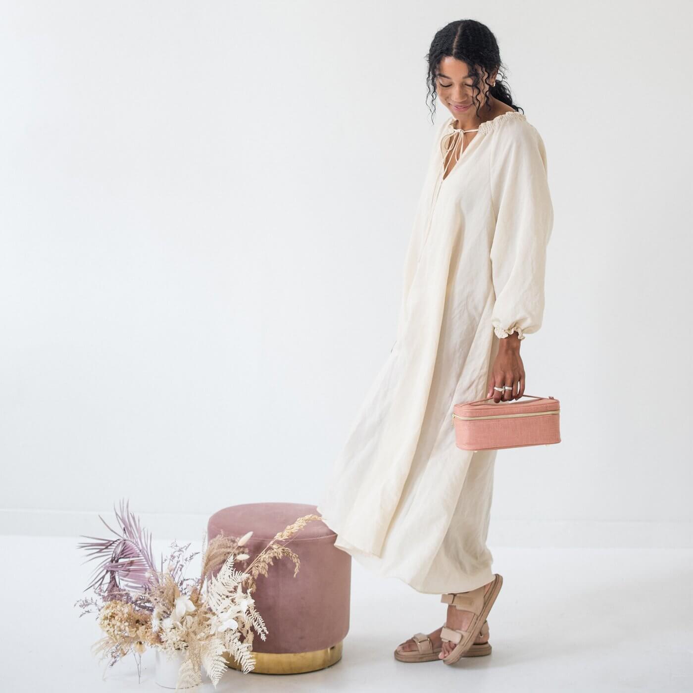 Linen Beauty Essentials Poche - Muted Clay - by SoYoung