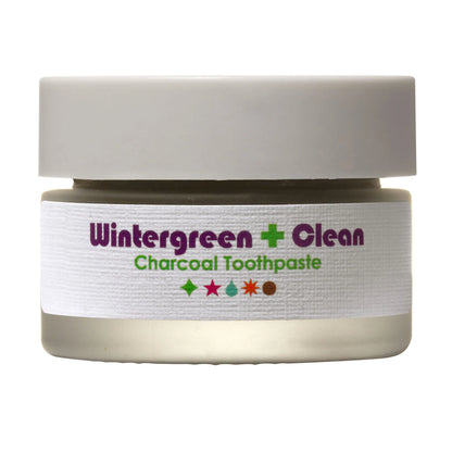 Wintergreen Clean Charcoal Toothpaste by Living Libations
