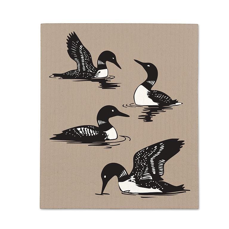 Reusable Swedish Sponge Loons - Set of 2
