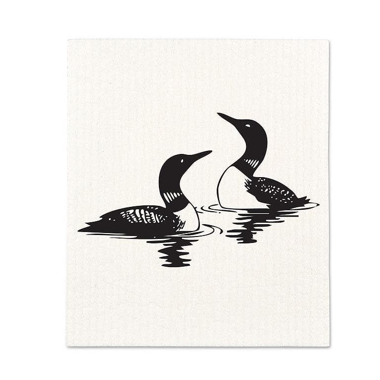 Reusable Swedish Sponge Loons - Set of 2