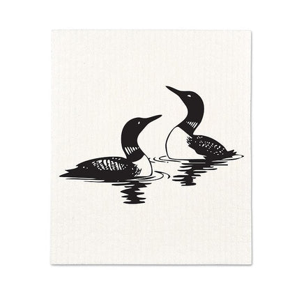 Reusable Swedish Sponge Loons - Set of 2