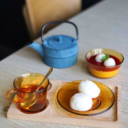 Glass Bowls Duralex Amber - Set of 4