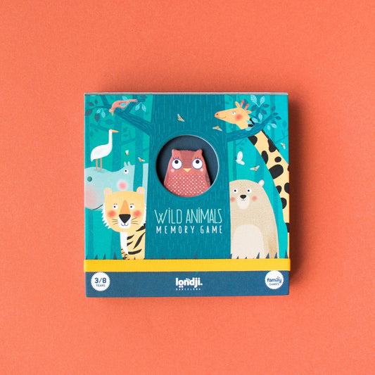 Memory Game - Wild Animals
