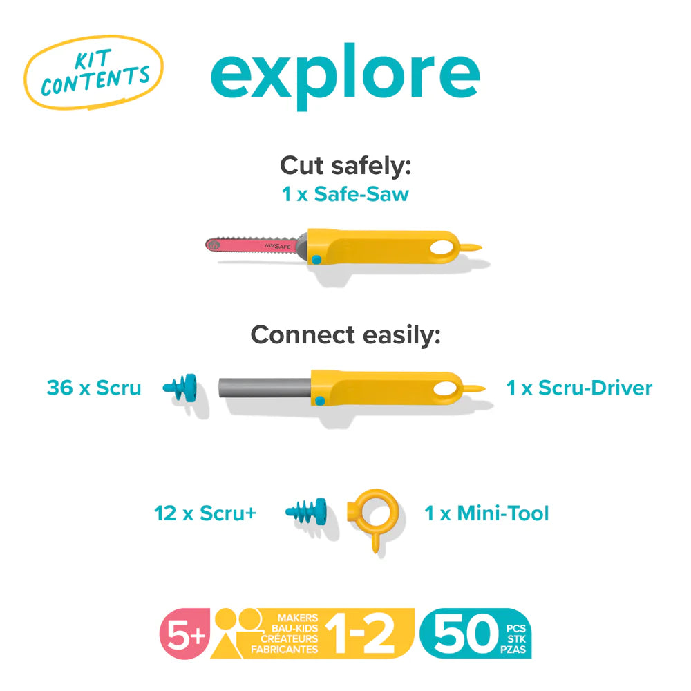 Makedo - Explore Kit