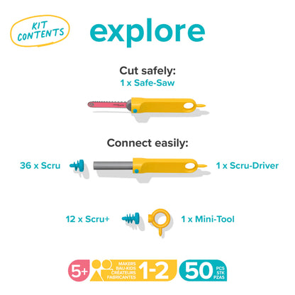 Makedo - Explore Kit