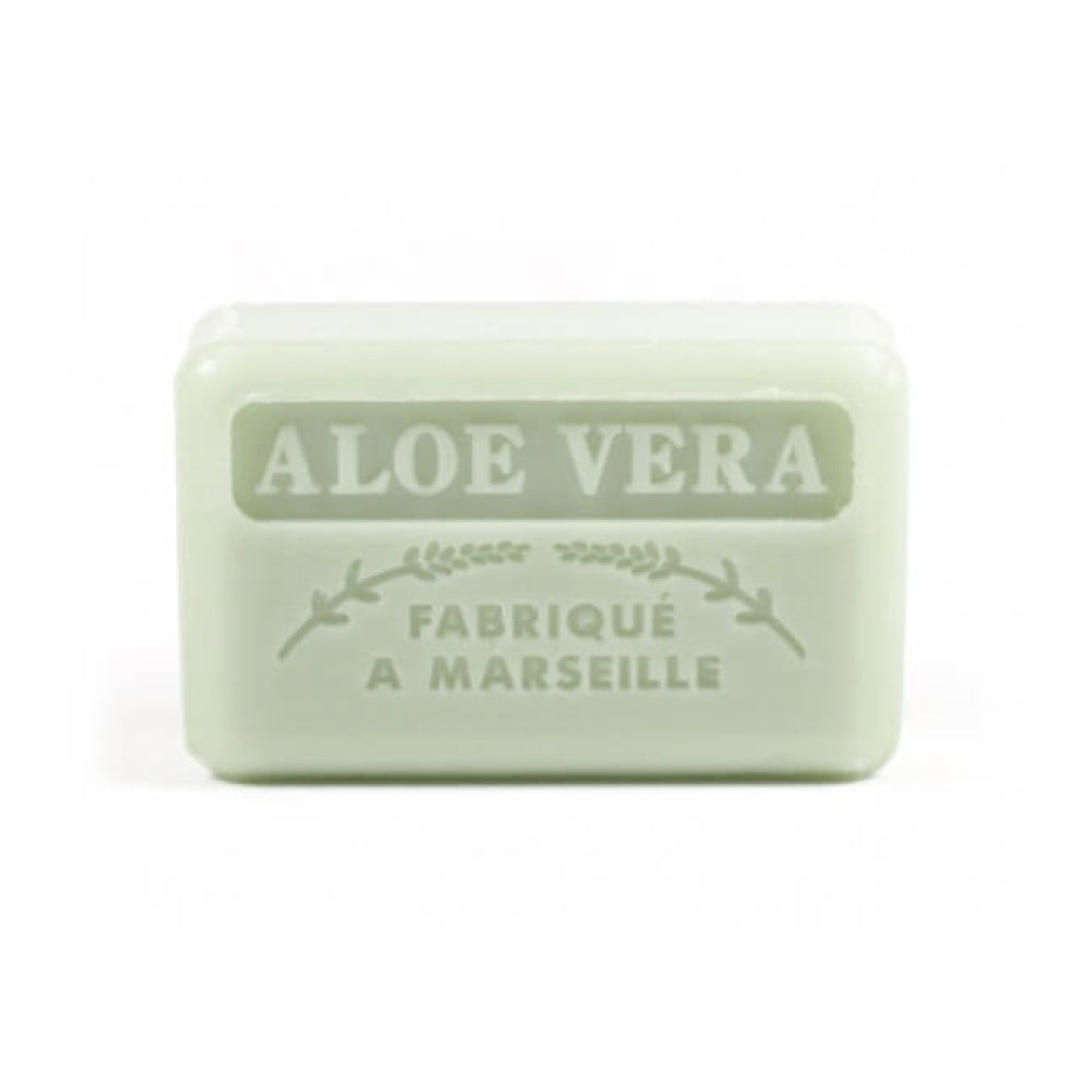Marseille Soap Bar for Skin with Organic Shea Butter - Aloe Vera