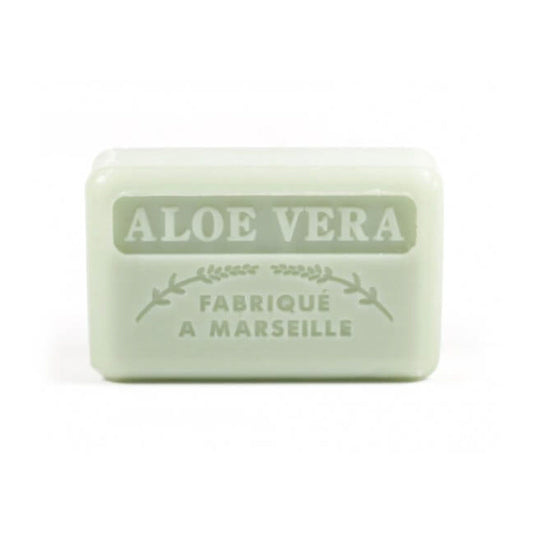 Marseille Soap Bar for Skin with Organic Shea Butter - Aloe Vera