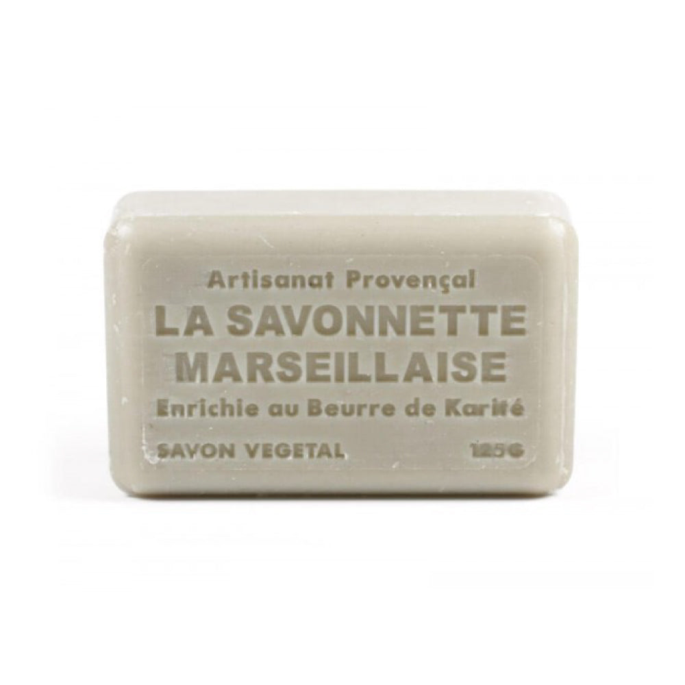 Marseille Soap Bar for Skin with Organic Shea Butter - Green Clay