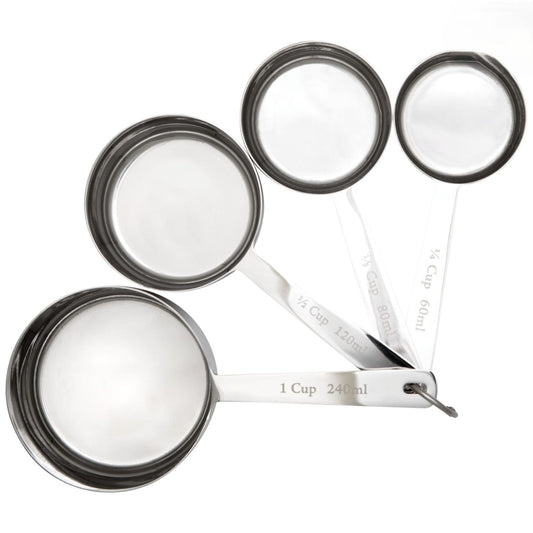 Stainless Steel Measuring Cups - Set of 4
