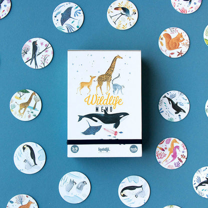 Memory Game - Wildlife by LONDJI Kids Londji Prettycleanshop