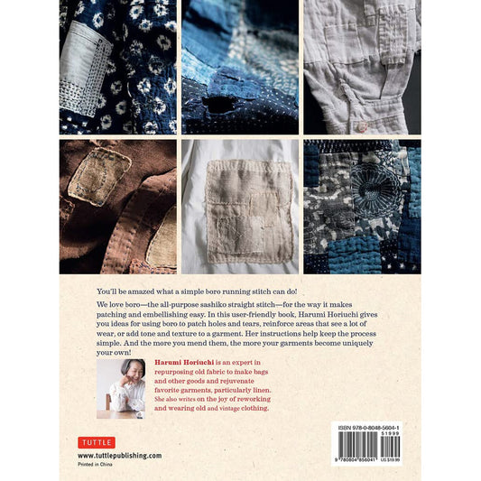 Mending with Boro - Japanese Running Stitch & Patching Techniques