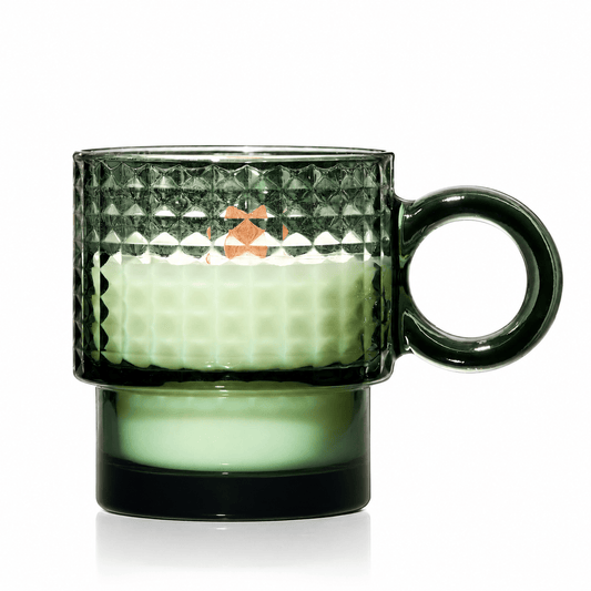 Earl Grey - Coconut Wax Candle in Reusable Glass Mug