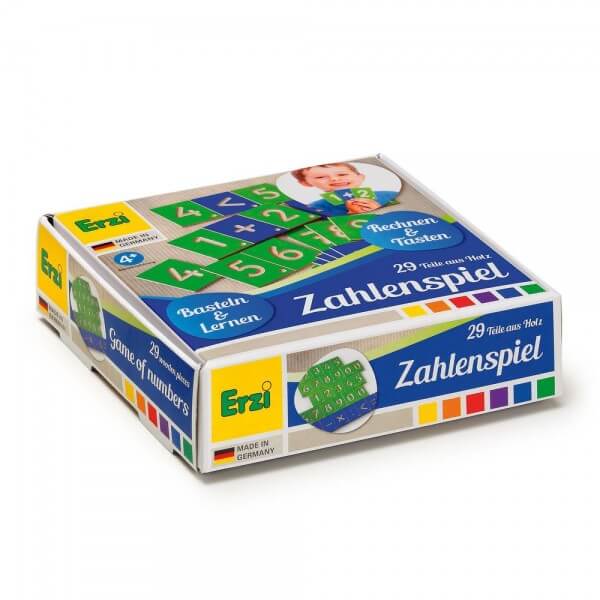 Numbers Wooden Educational Game by Erzi