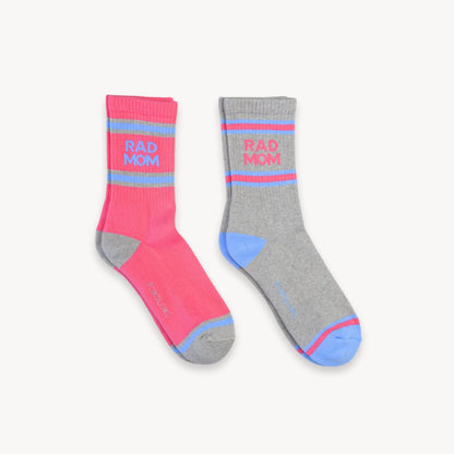 Pima Socks - Rad Mom - Pack of 2