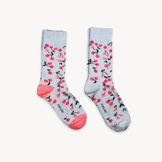 Pima Socks - Cherry - Pack of 2 | prettycleanshop.myshopify.com