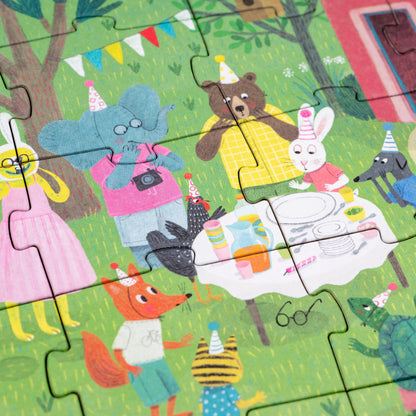 The Mysterious Case of the Birthday Cake Puzzle and Detective Game