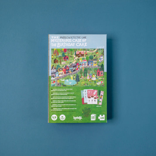 The Mysterious Case of the Birthday Cake Puzzle and Detective Game