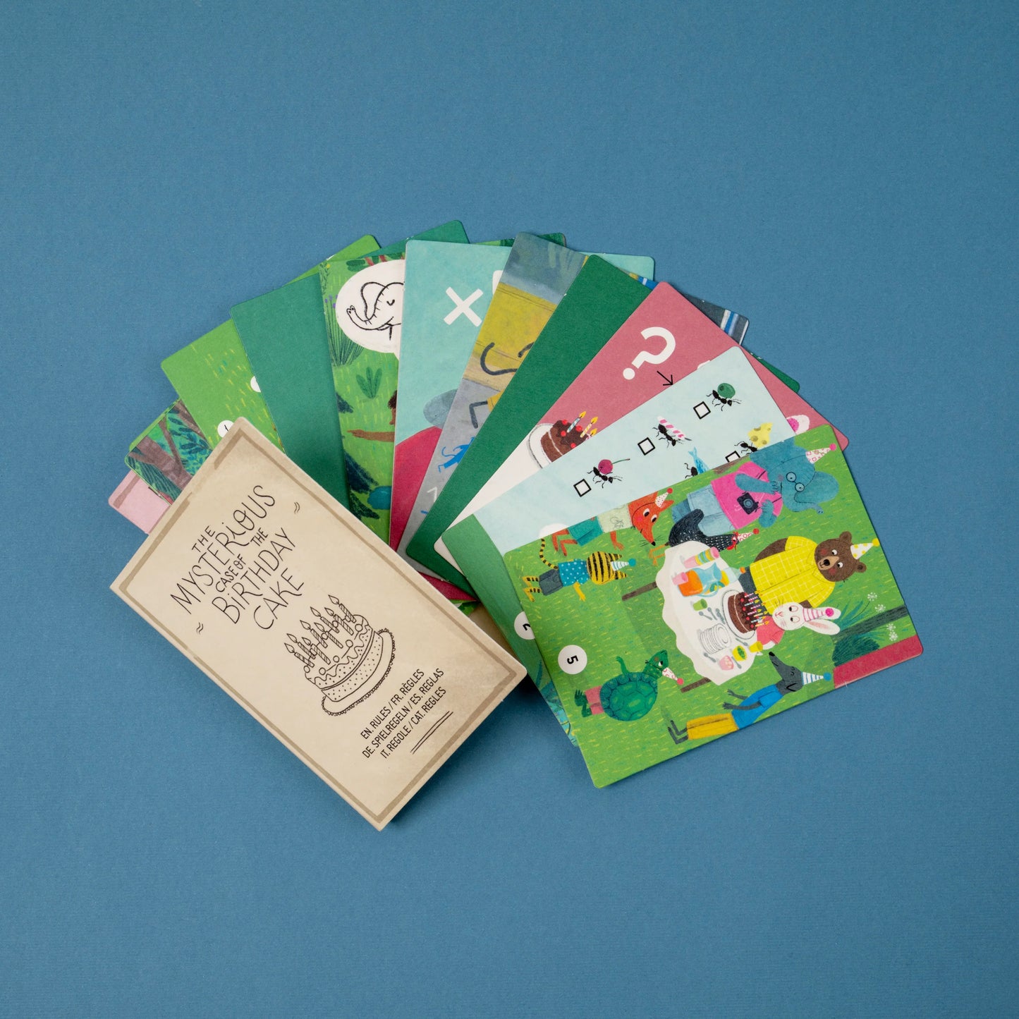 The Mysterious Case of the Birthday Cake Puzzle and Detective Game