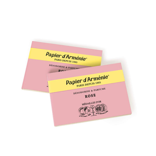 Papier D'Arménie - Rose - Home Fragrance Notebook