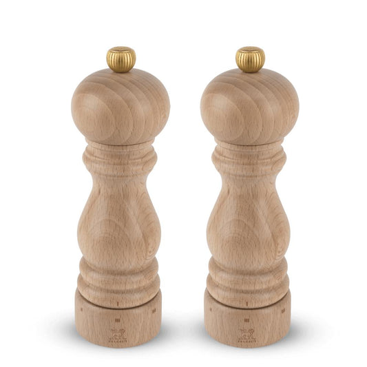 Paris Duo Salt and Pepper Mill Set Natural