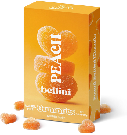 Cocktail Inspired Gummies - Peach Bellini