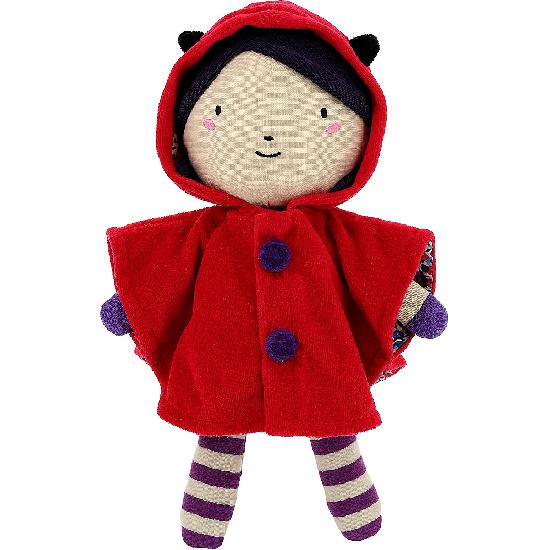 Little Red Riding Hood Rag Doll by Vilac & Petitcollin