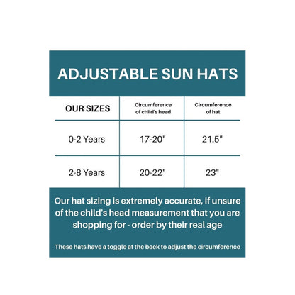 Pink UPF 50+ Adjustable Sun Hat by Snug as a Bug