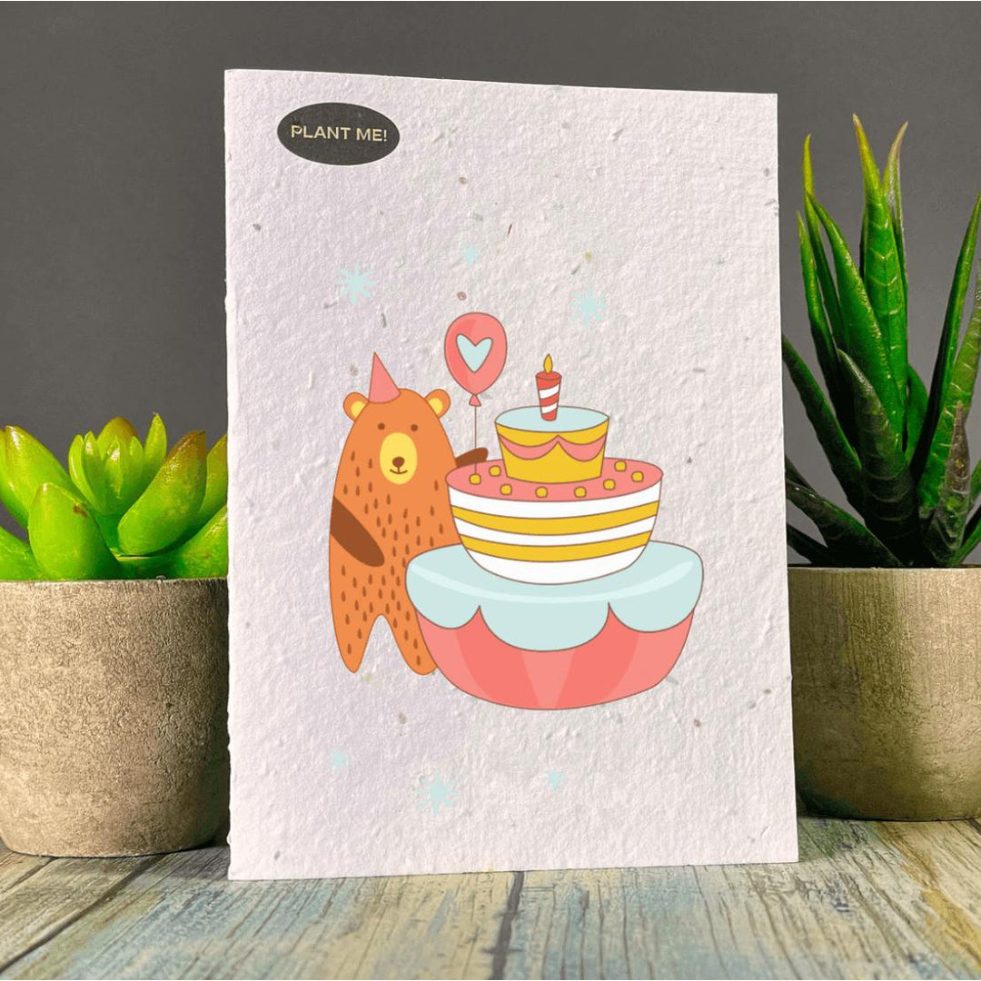 Plantable Greetings Cards - Birthday