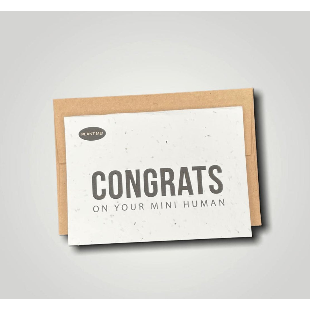 Plantable Greetings Cards - Congratulations