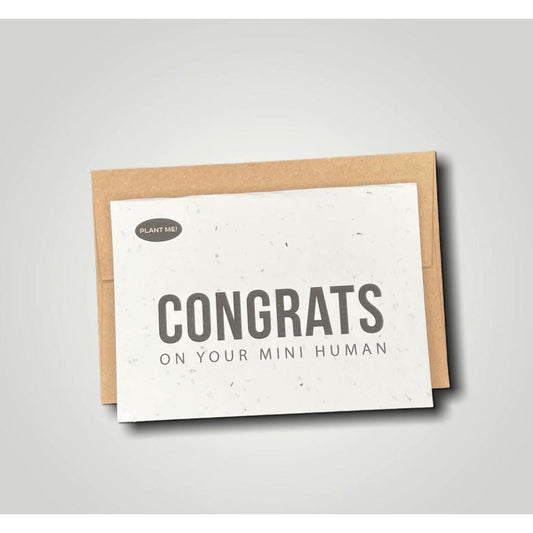 Plantable Greetings Cards - Congratulations