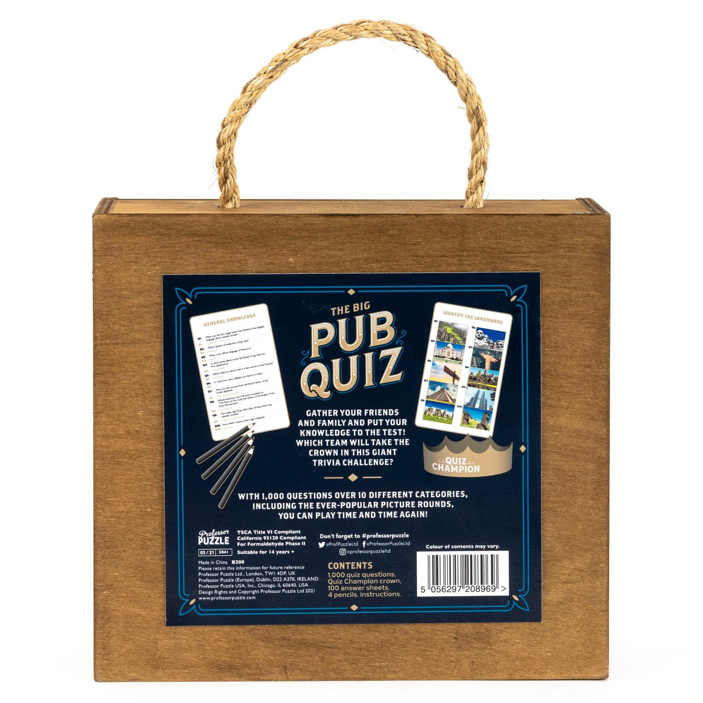 The Big Pub Quiz - US Version | prettycleanshop