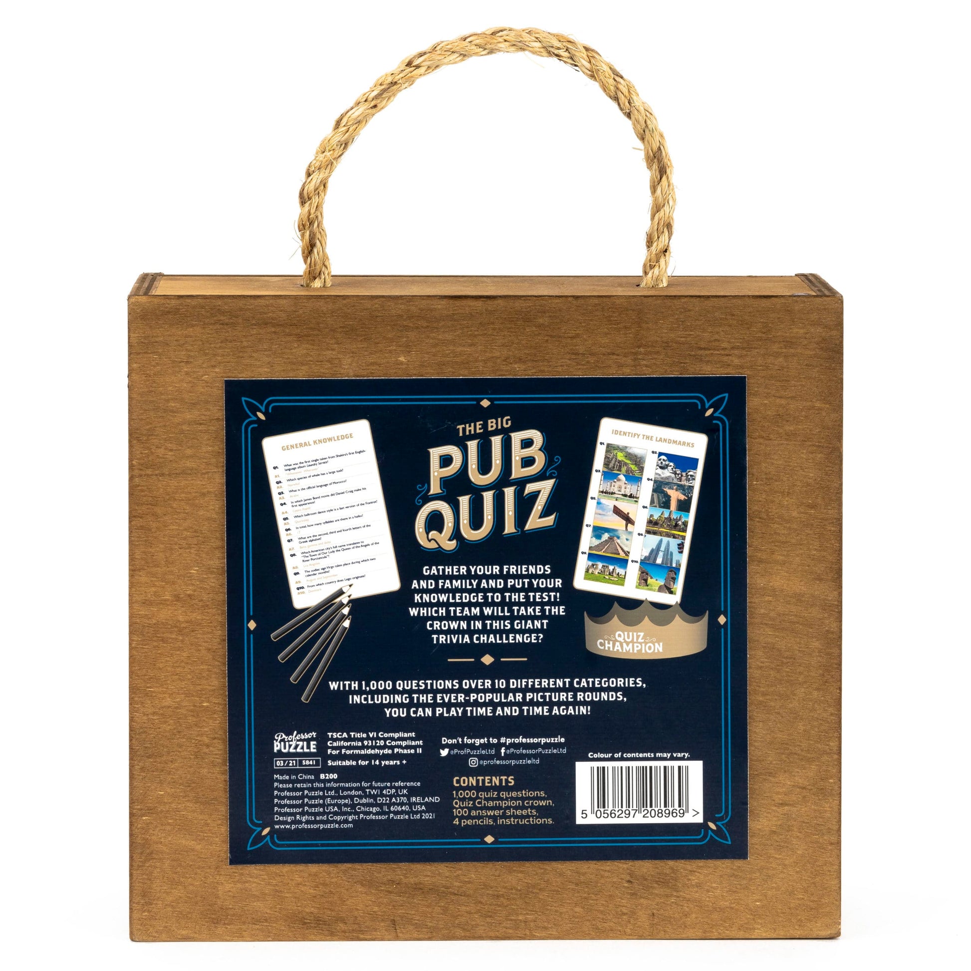 The Big Pub Quiz - US Version | prettycleanshop