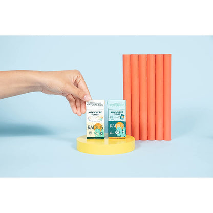 RADIUS Vegan Peppermint Anywhere Floss