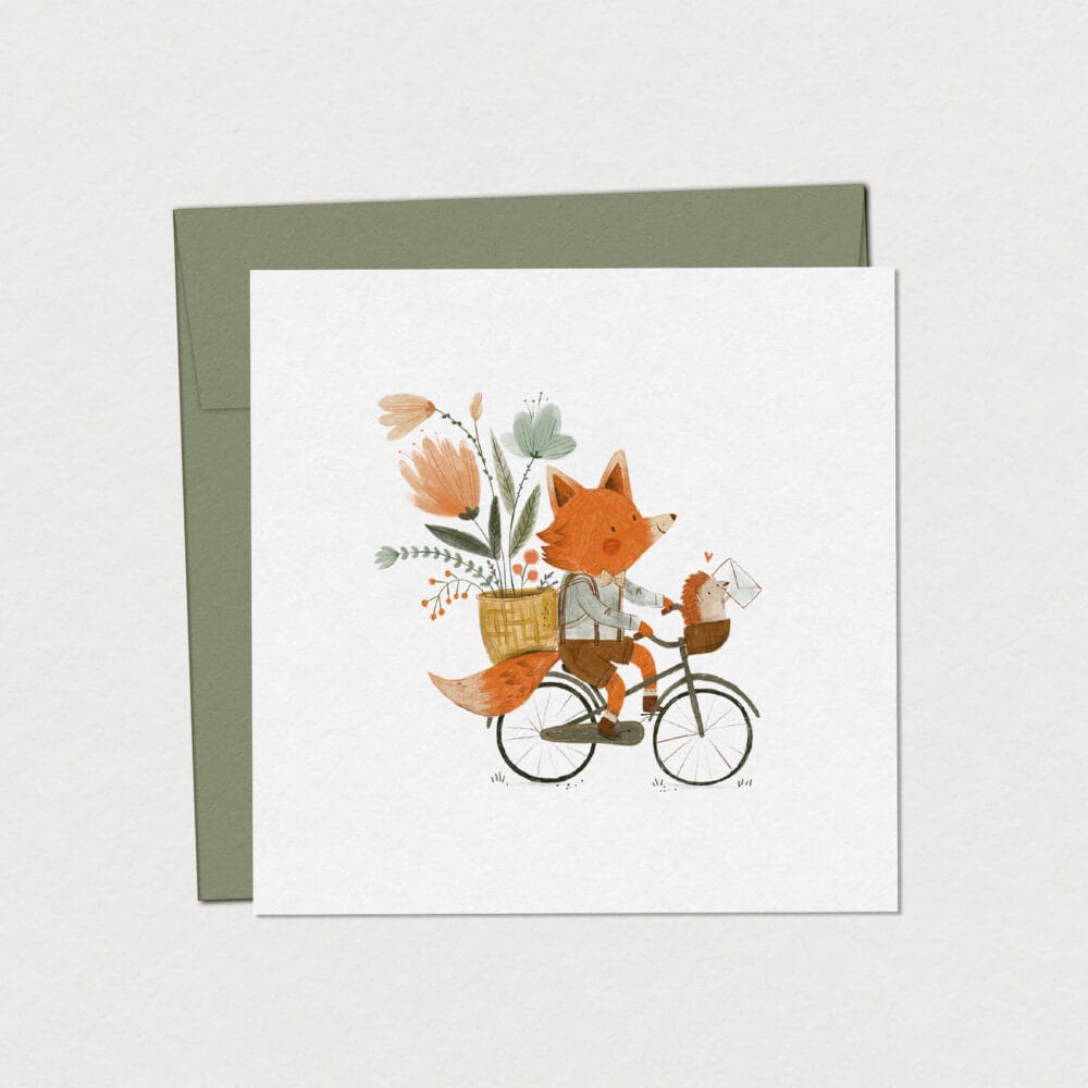 Greeting Card - Mail Tour